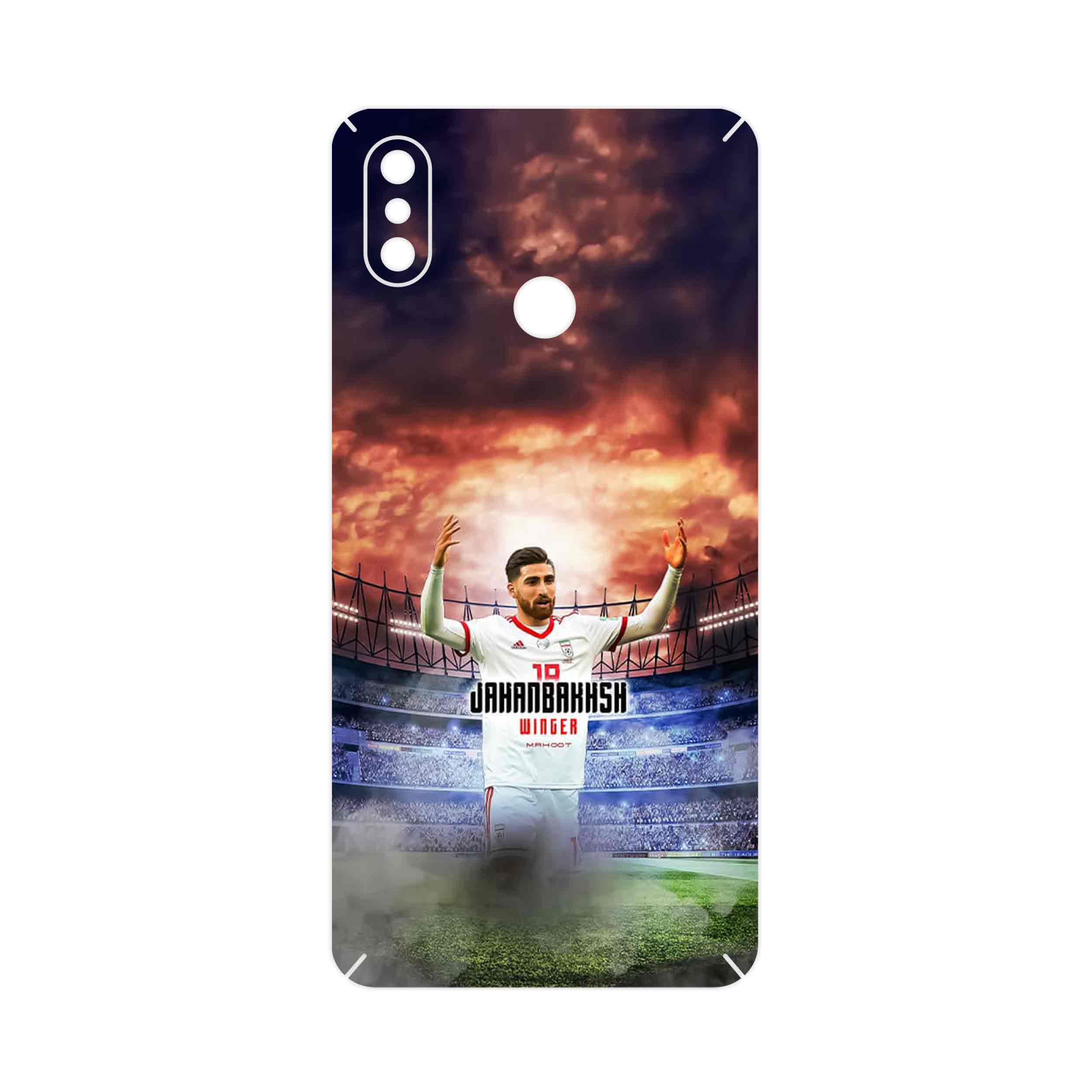 برچسب پوششی ماهوت مدل Alireza Jahanbakhsh مناسب برای گوشی موبایل شیائومی Mi Max 3