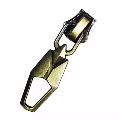 سرزیپ مدل فلزی طرح استار کد S-ZG سایز 5