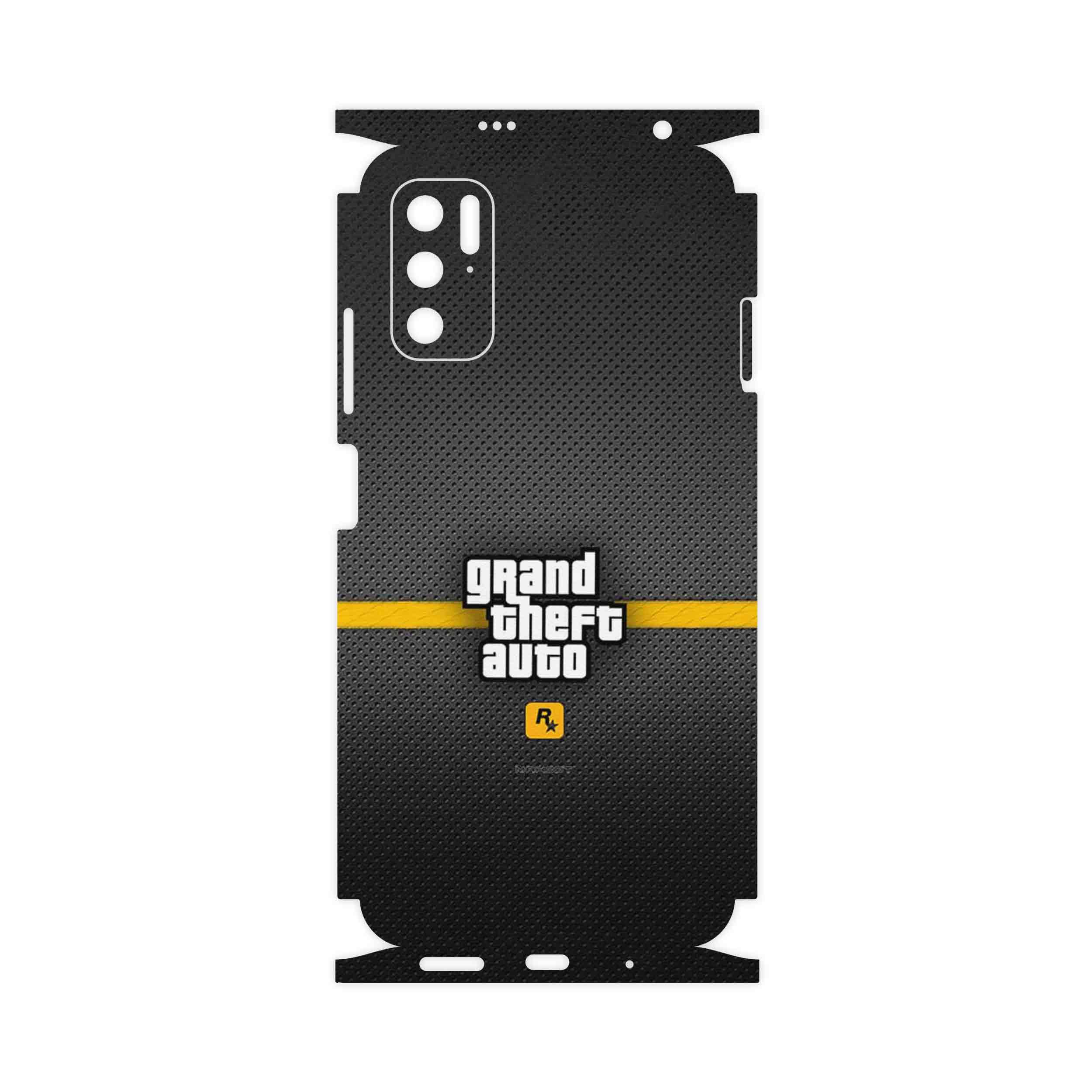 برچسب پوششی ماهوت مدل GTA-FullSkin مناسب برای گوشی موبایل شیائومی Redmi Note 11SE