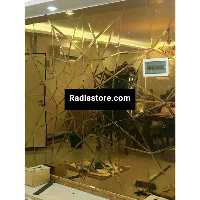 آینه دکوراتیو طرح خورشیدی