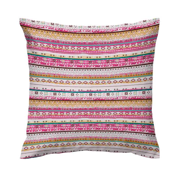 کاور کوسن طرح راه راه هندسی کد 346