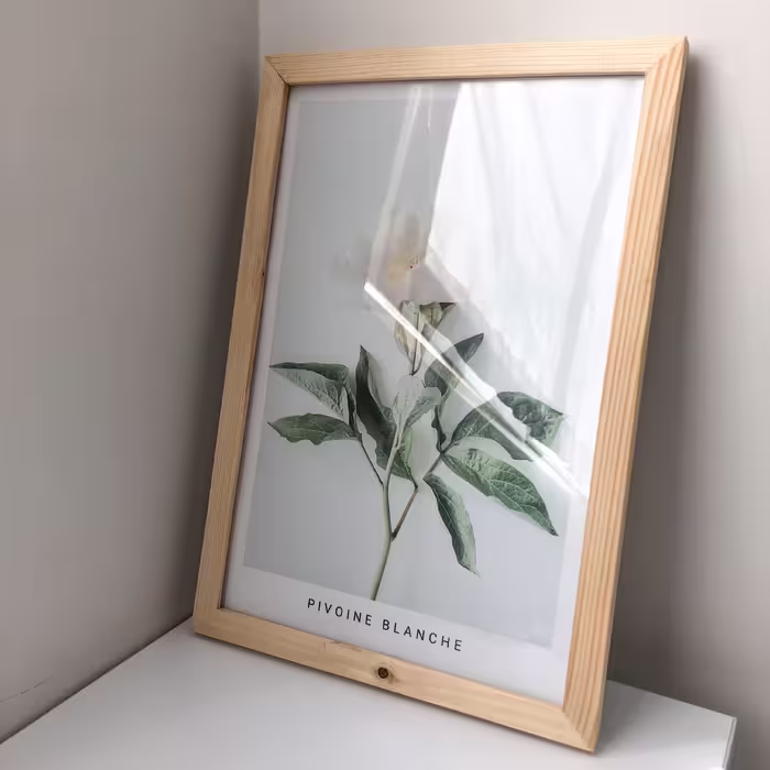 تابلو دکوراتیو چوبی رنگ خود رنگ سایز 20x30
