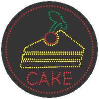 تابلو ال ای دی آیاز مدل کیک کد 447