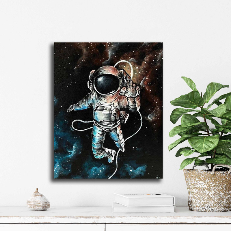 تابلو شاسی دنیای قاب مدل فضا نورد | دنیای قاب