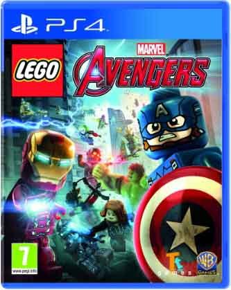 دیسک بازی lego avengers Ps4 کارکرده استوک