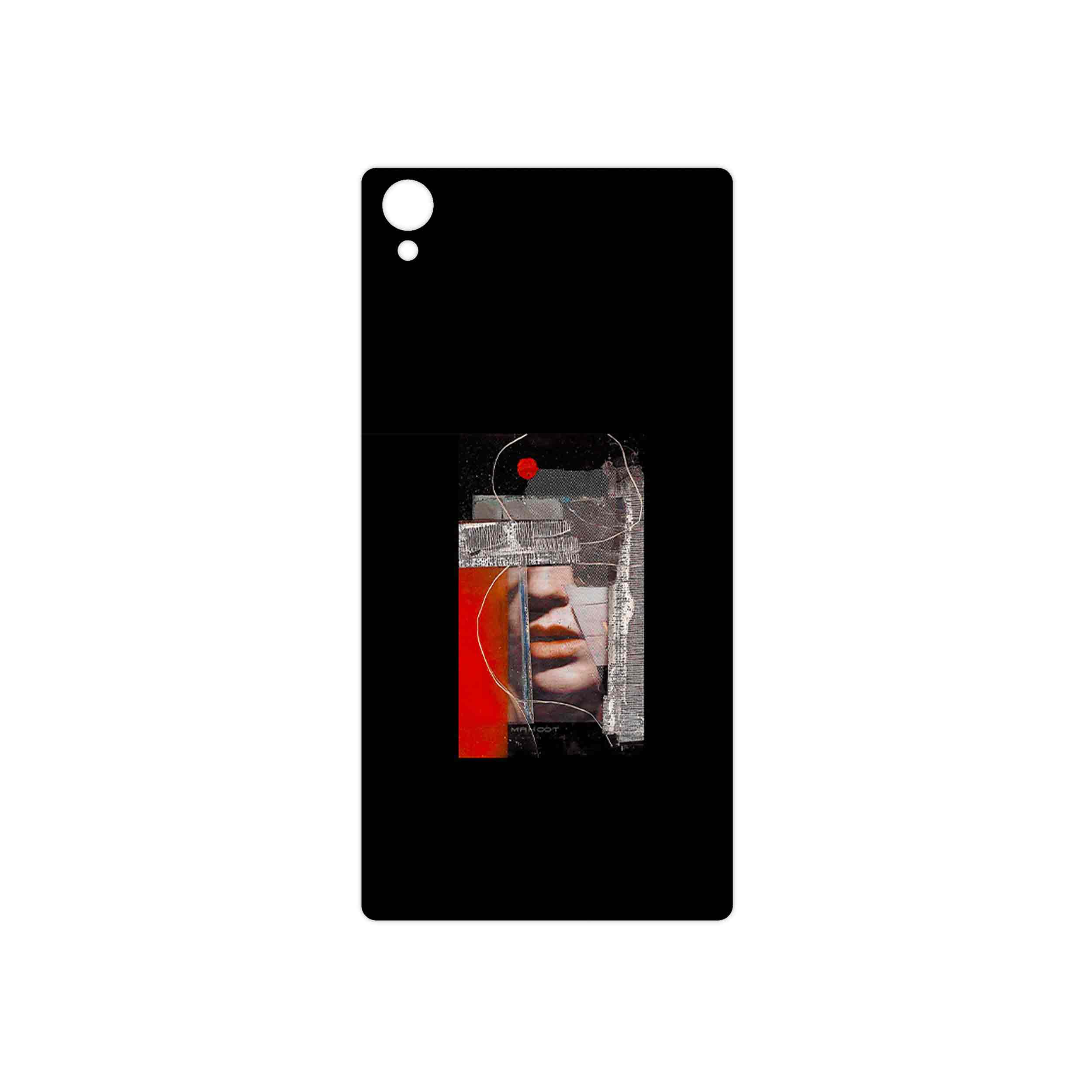 برچسب پوششی ماهوت مدل Collage of Mouth مناسب برای گوشی موبایل سونی Xperia Z1