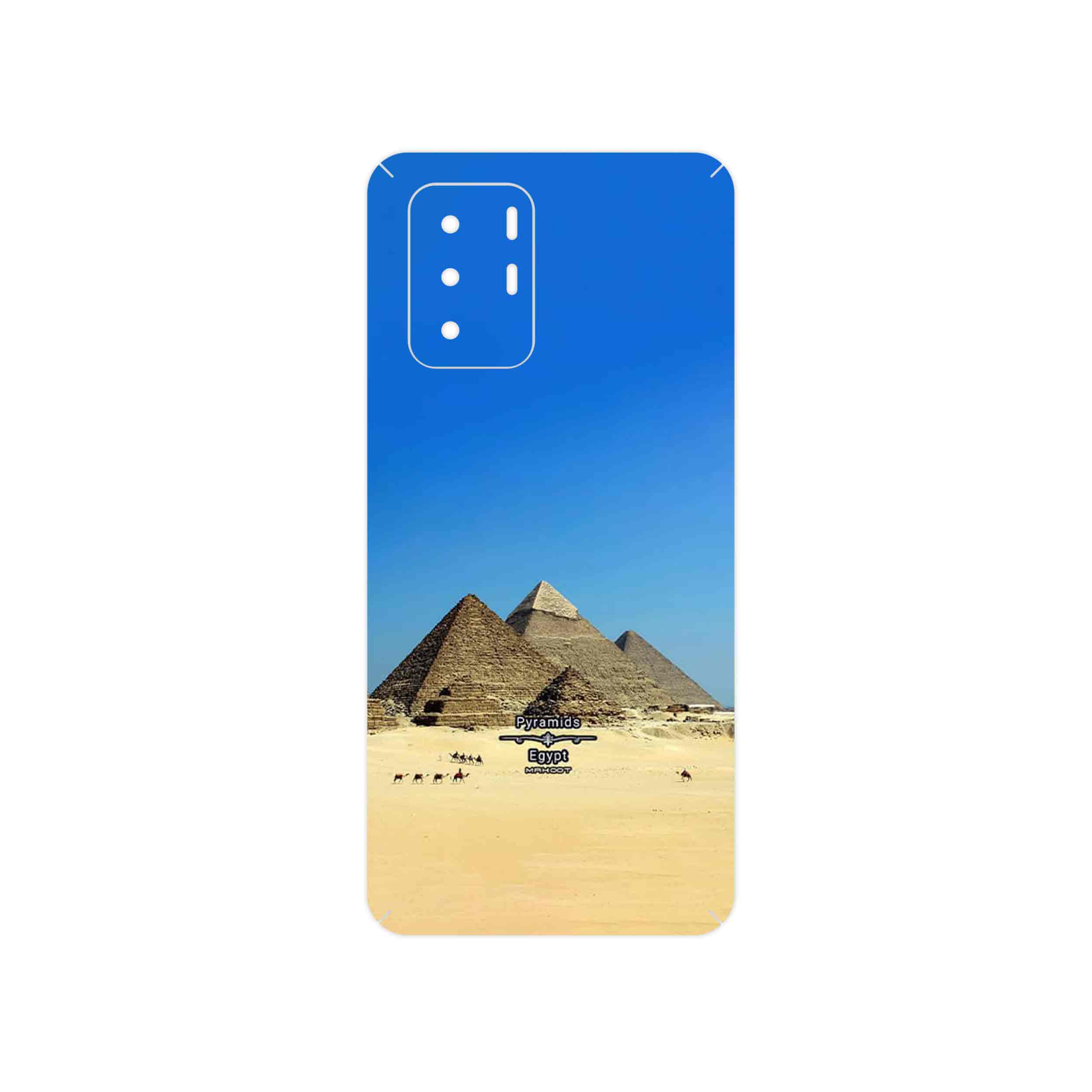 برچسب پوششی ماهوت مدل Pyramids of Egypt مناسب برای گوشی موبایل شیائومی Poco X3 GT 5G
