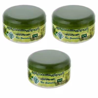 کرم نرم کننده عطرآگین مدل زیتون حجم 200 میلی لیتر مجموعه 3 عددی