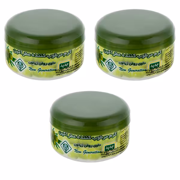 کرم نرم کننده عطرآگین مدل زیتون حجم 200 میلی لیتر مجموعه 3 عددی
