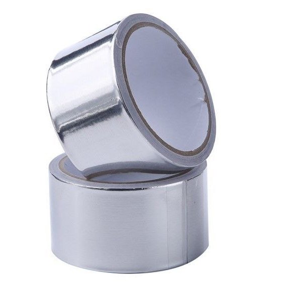 چسب دور گاز صفحه ای رنگ نقره‌ای 