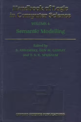 خرید و دانلود نسخه کامل کتاب Handbook of Logic in Computer Science. Volume 4: Semantic Modelling