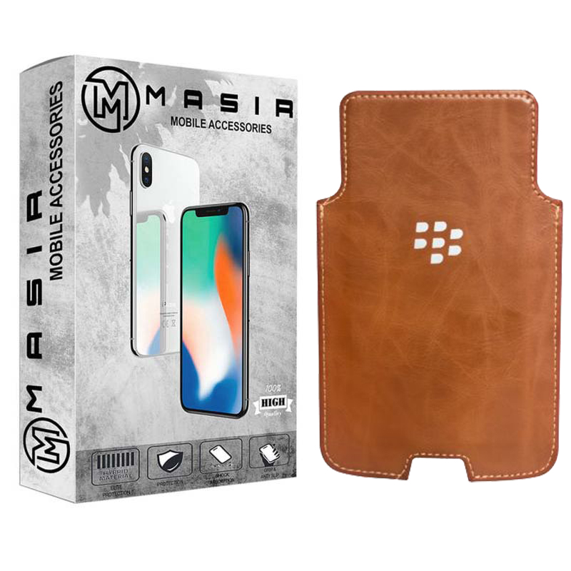 کیف موبایل  مسیر مدل Holster Leather مناسب برای گوشی موبایل بلک بری keyone