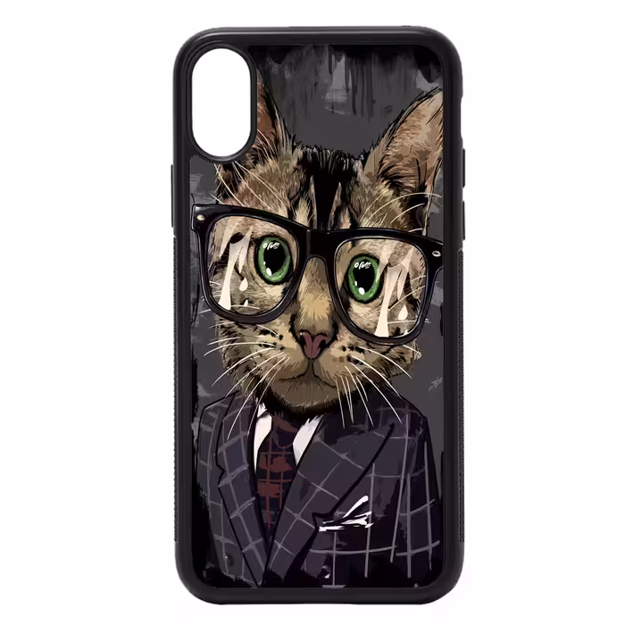 کاور طرح گربه کد 7318 مناسب برای گوشی موبایل اپل iphone xs max