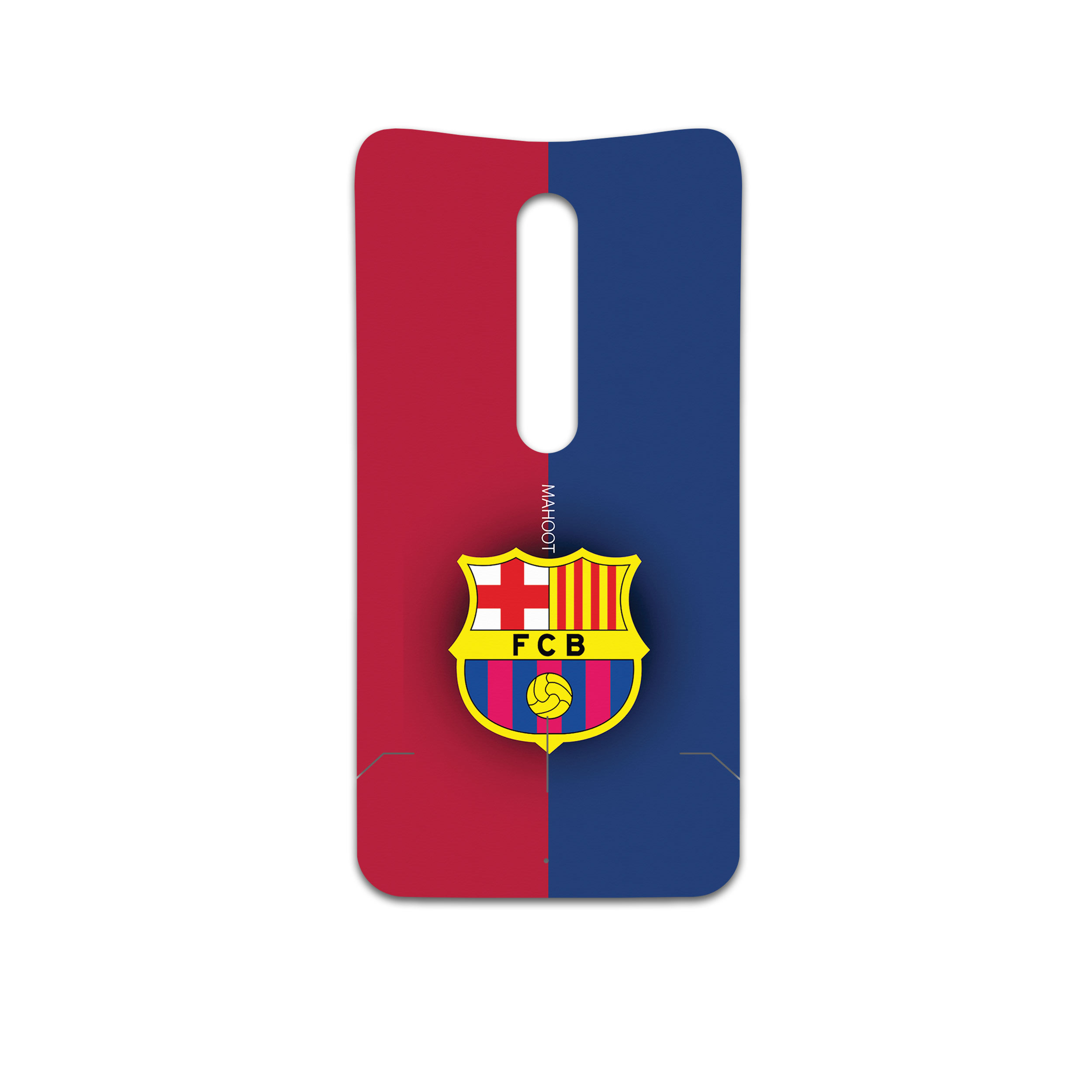 برچسب پوششی ماهوت مدل BARCELONA-FC-1 مناسب برای گوشی موبایل موتورولا Moto X Style