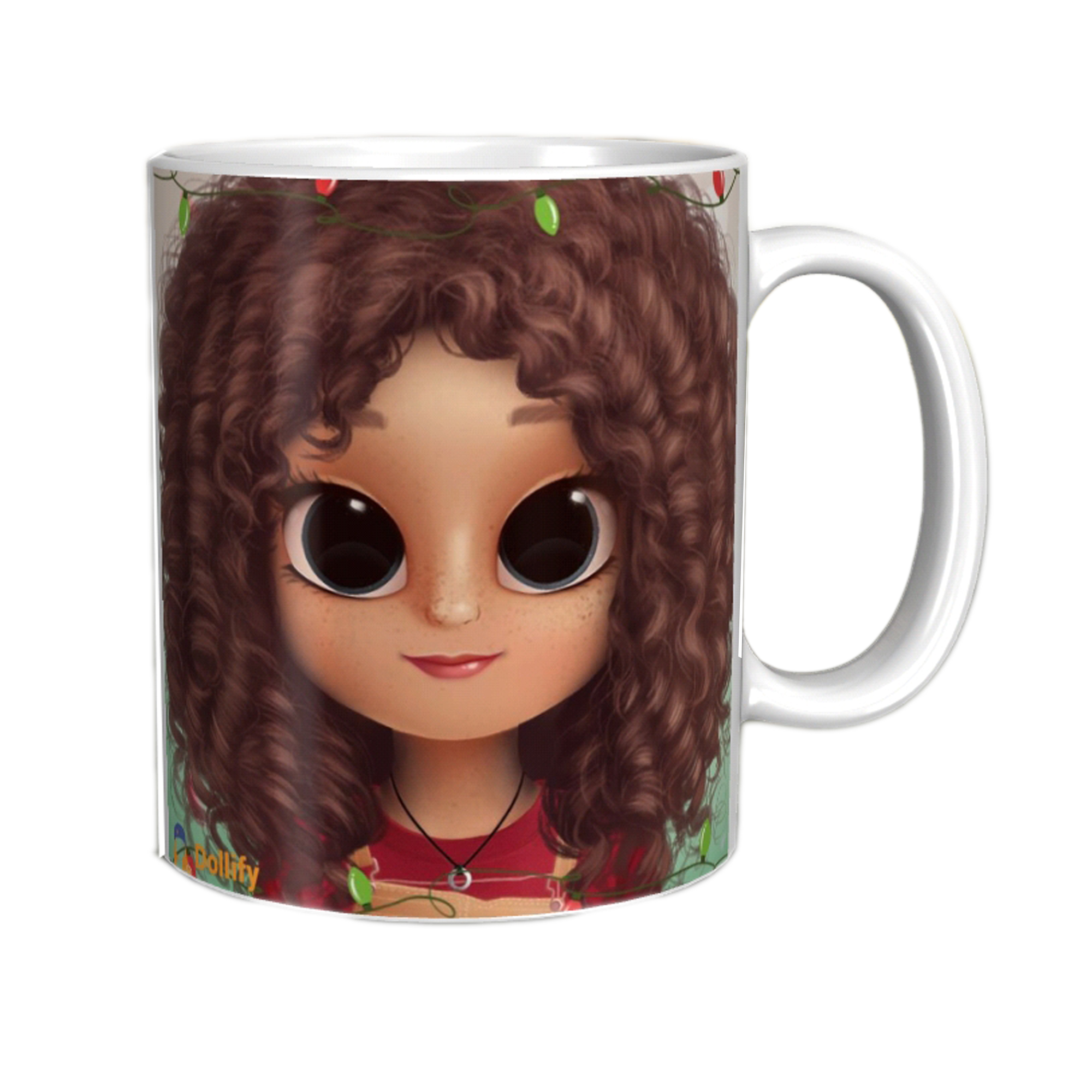 ماگ مدل دختر موفرفری