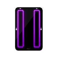 چراغ دیواری نئون دیزاین طرح Pause-BL_PR