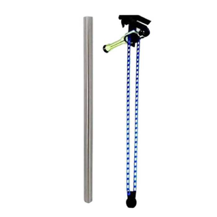 کیت پایه فون زنجیری تکی   لوله آهنی 3 متری