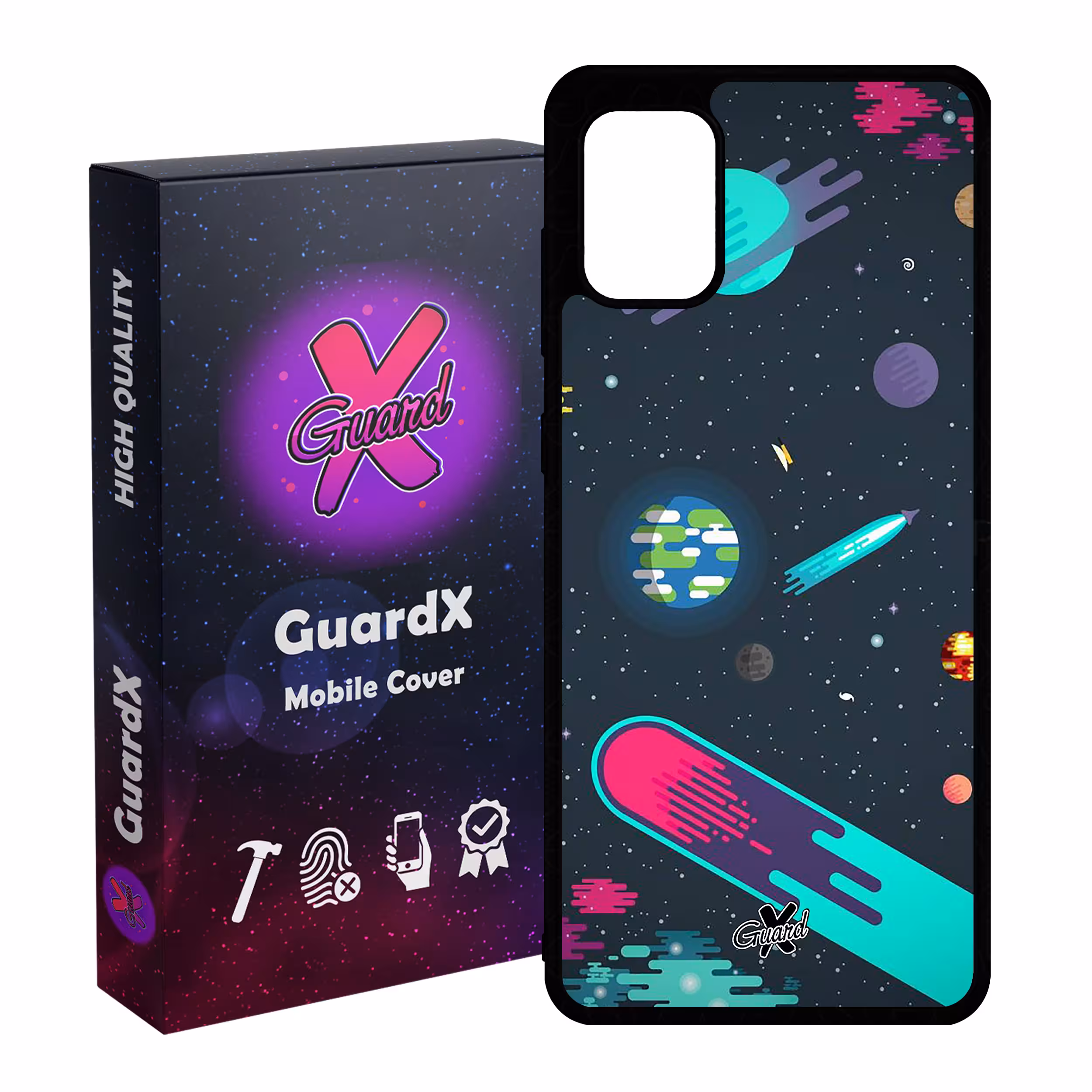 کاور گارد ایکس طرح Galaxy مدل Glass10073 مناسب برای گوشی موبایل سامسونگ Galaxy A31