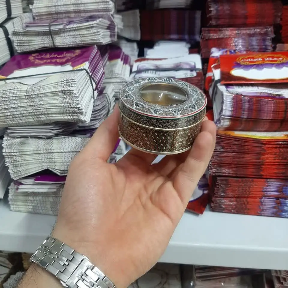 ظروف بسته بندی زعفران- خاتم7در3