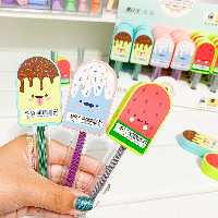 نوک اتود بستنی فانتزی 0.5 (روکش رنگی مغزی مشکی ) وارداتی 