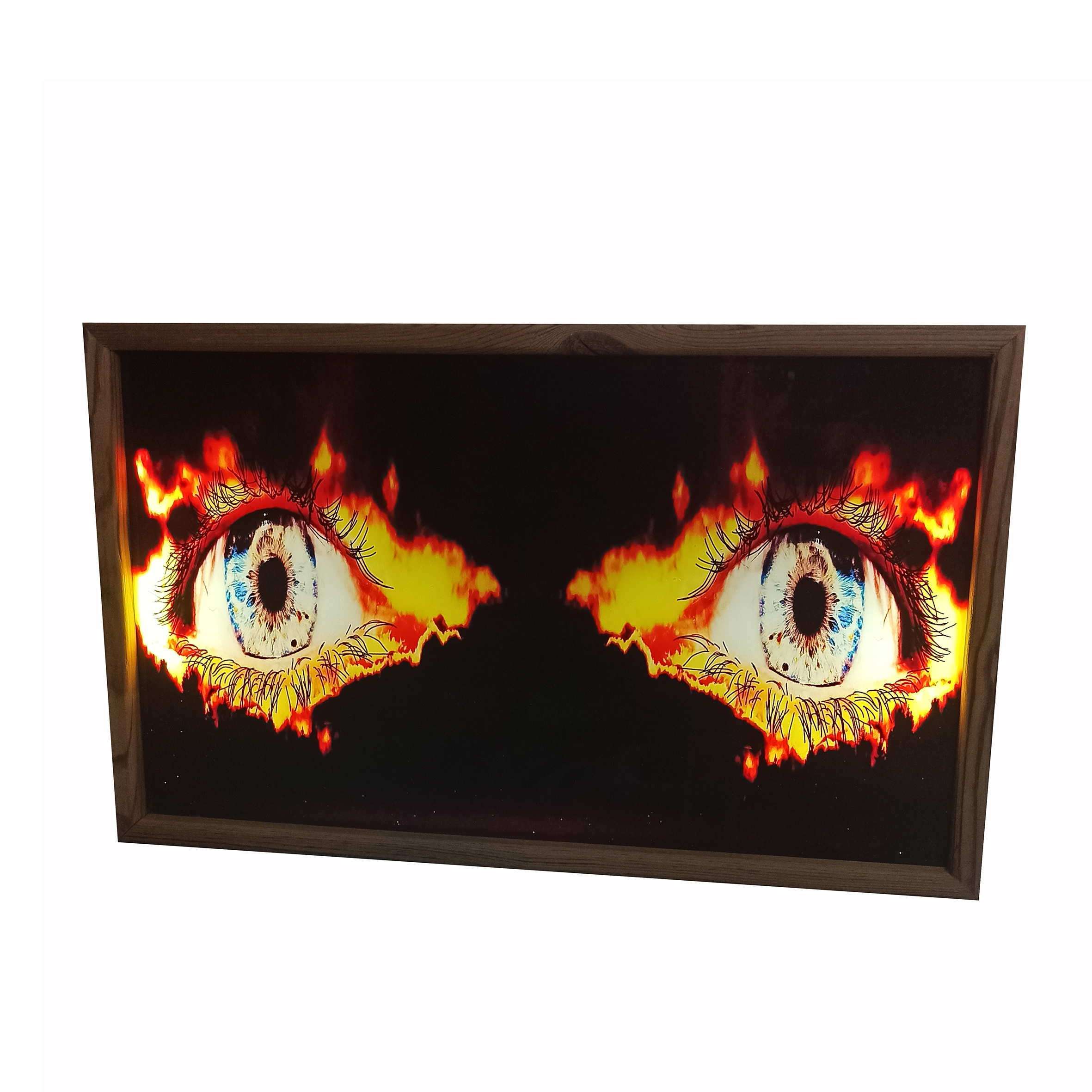 تابلو نوری مدل شبخواب چشم آتشین z213