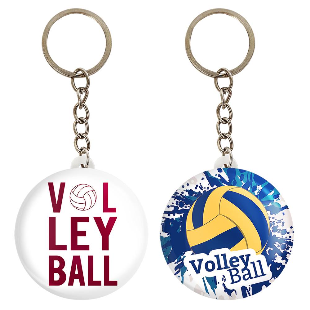 جاکلیدی خندالو مدل والیبال کد 1000610007 مجموعه 2 عددی