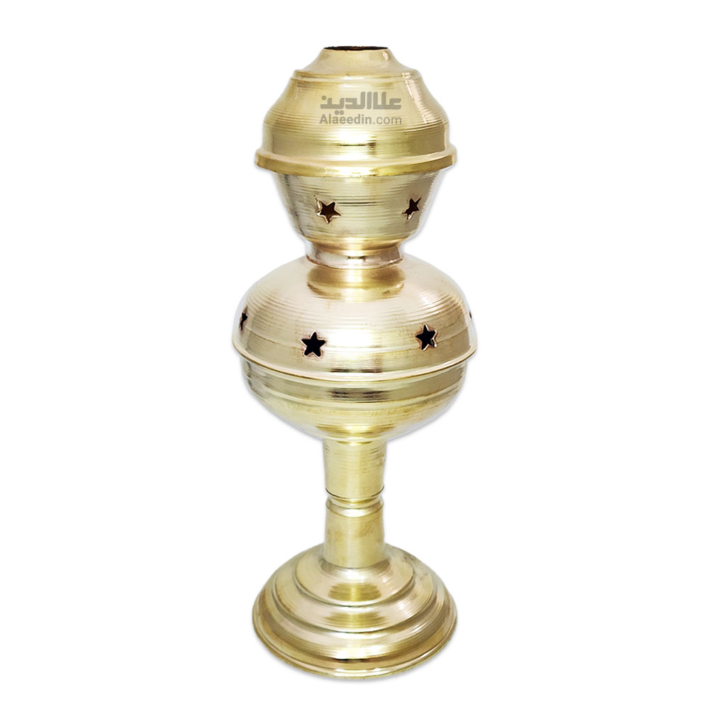 اسپند دود کن و عود سوز دستی پایه بلند مدل حضرتی سایز بزرگ