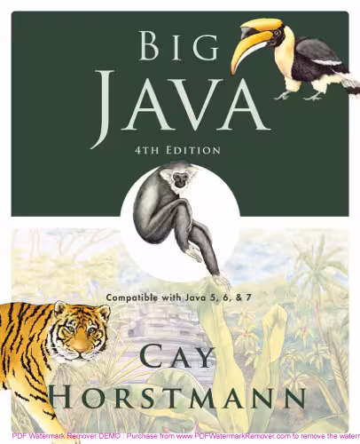 خرید و دانلود نسخه کامل کتاب Big Java: Compatible with Java 5, 6 and 7