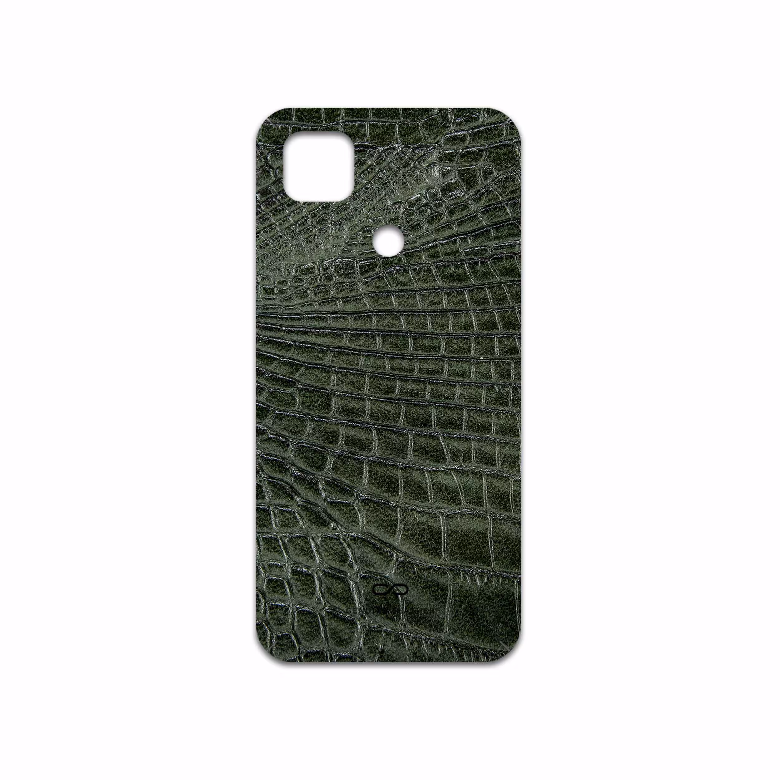 برچسب پوششی ماهوت مدل Green-Crocodile-Leather مناسب برای گوشی موبایل شیائومی Poco C3
