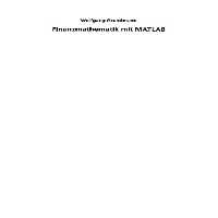 خرید و دانلود نسخه کامل کتاب Finanzmathematik mit MATLAB