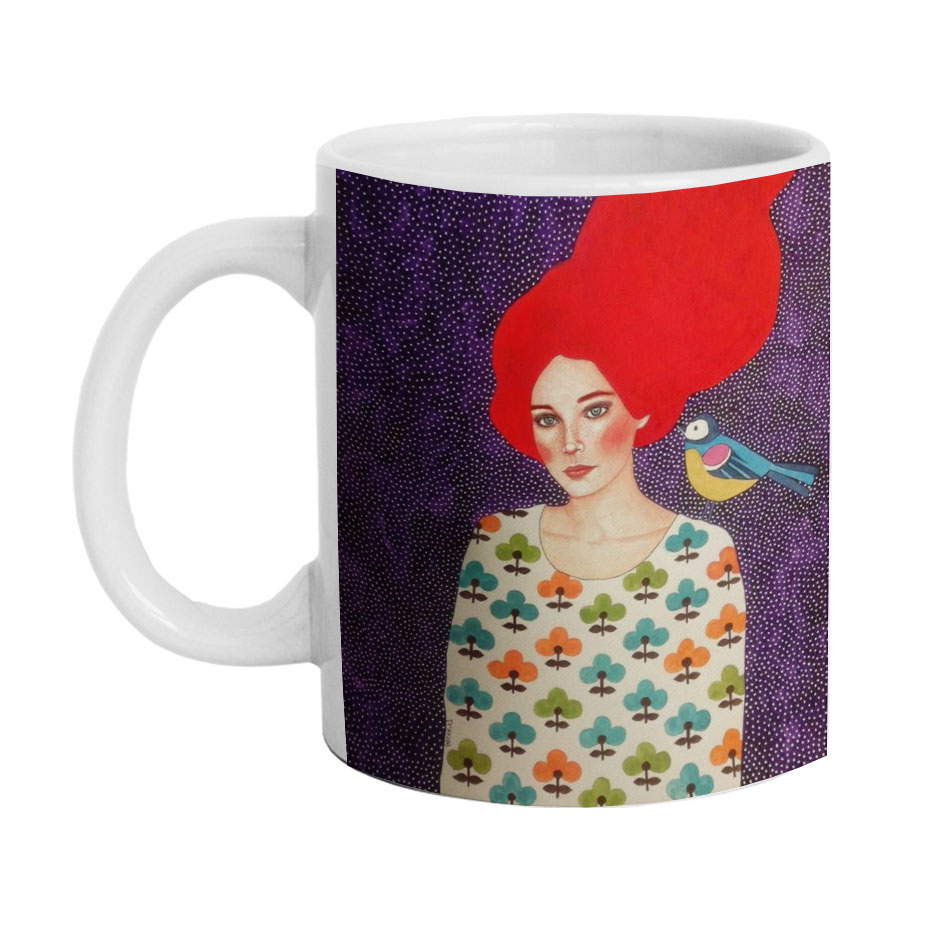 ماگ طرح نقاشی مدل M2231