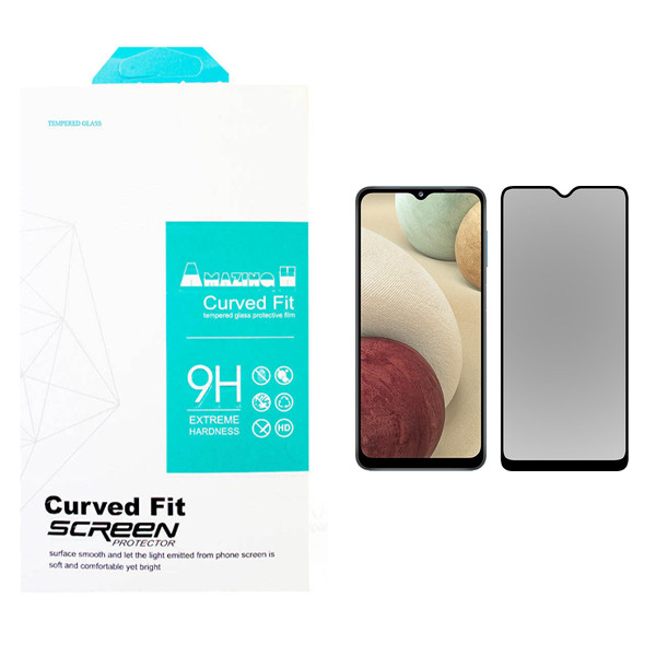 محافظ صفحه نمایش حریم شخصی مدل AMAZING مناسب برای گوشی موبایل سامسونگ Galaxy A12 | کالا برتری