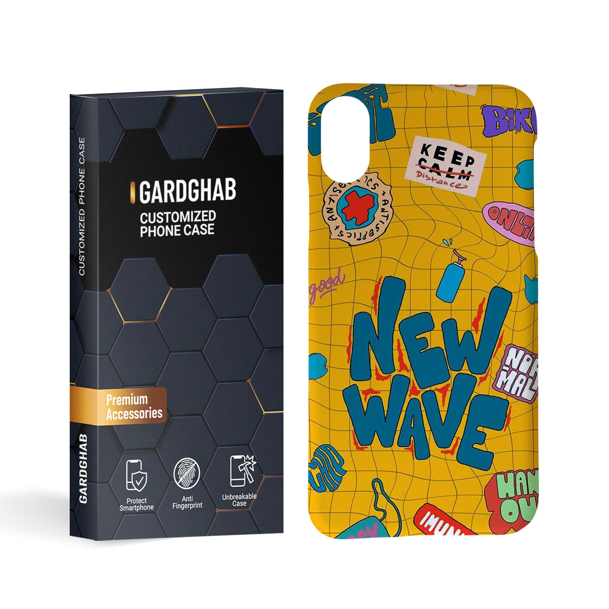         کاور گارد قاب مدل فانتزی مناسب برای گوشی موبایل اپل iphone x / xs