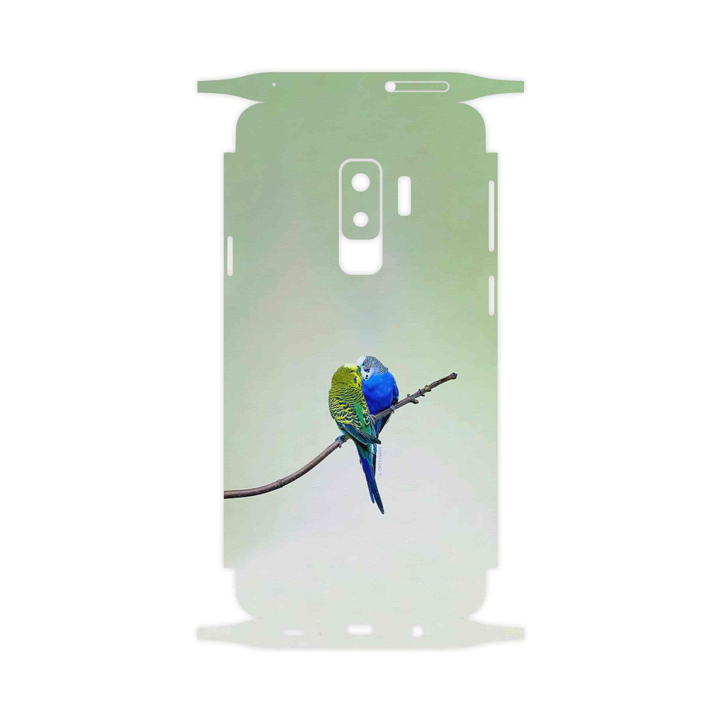 برچسب پوششی ماهوت مدل Lovebird-FullSkin مناسب برای گوشی موبایل سامسونگ Galaxy S9 Plus