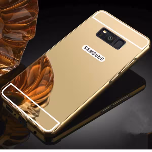 قاب آینه‌ای دور فلزی موبایل سامسونگ Note 8