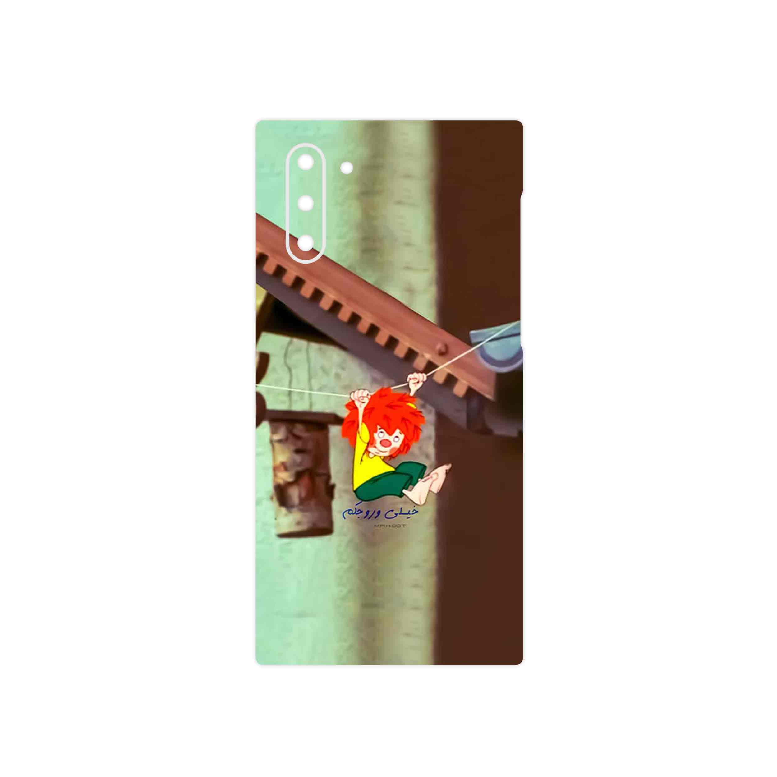 برچسب پوششی ماهوت مدل Meister Eder und sein Pumuckl مناسب برای گوشی موبایل سامسونگ Galaxy Note 10