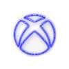 چراغ دیواری نئون دیزاین طرح Xbox-GL_BL