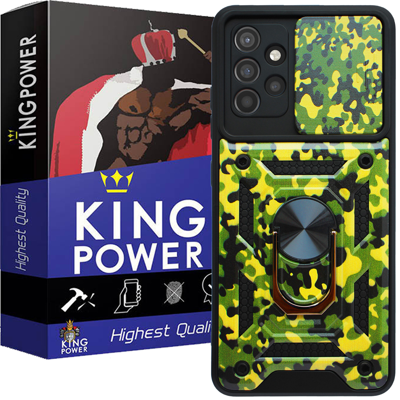 کاور کینگ پاور مدل AK17 مناسب برای گوشی موبایل سامسونگ Galaxy A72