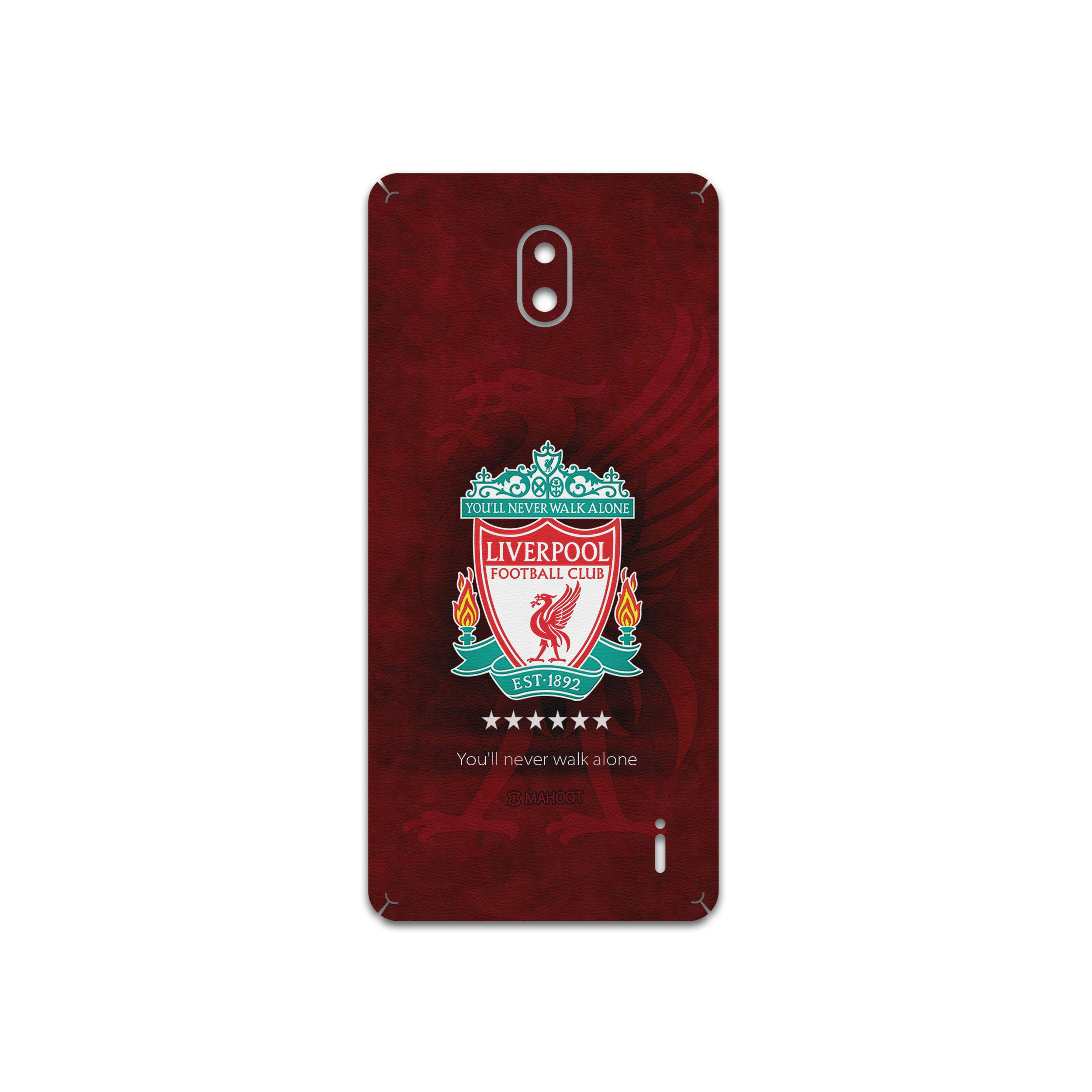 برچسب پوششی ماهوت مدل Liverpool-FC مناسب برای گوشی موبایل نوکیا 1 Plus