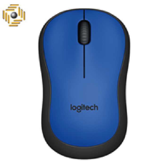 ماوس بیسیم لاجیتک مدل M220 Silent BLUE