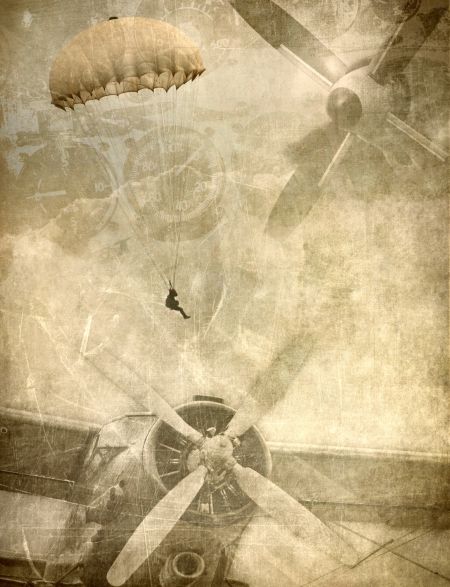 خرید و دانلود عکس Retro aviation_ old airplane کد 41904 | پیک فاکس | Pic Fox