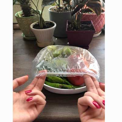 سلفون پیک نیک مدل محافظ غذا کد P70 بسته 70 عددی