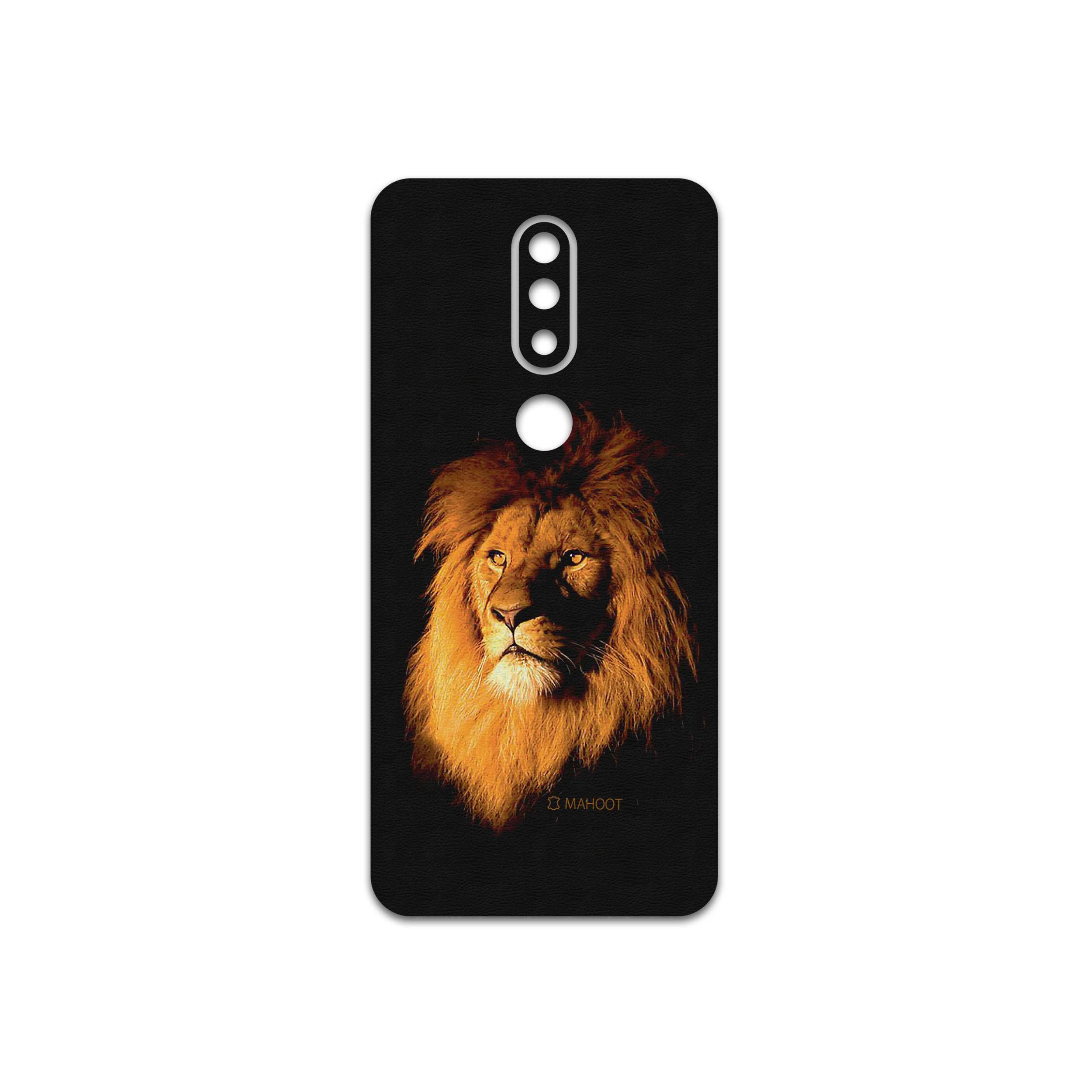 برچسب پوششی ماهوت مدل Lion مناسب برای گوشی موبایل نوکیا 6.1 Plus