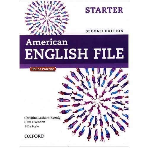 American English File Starter (2nd) SB+WB+QR انگلیش فایل استارتر قطع رحلی