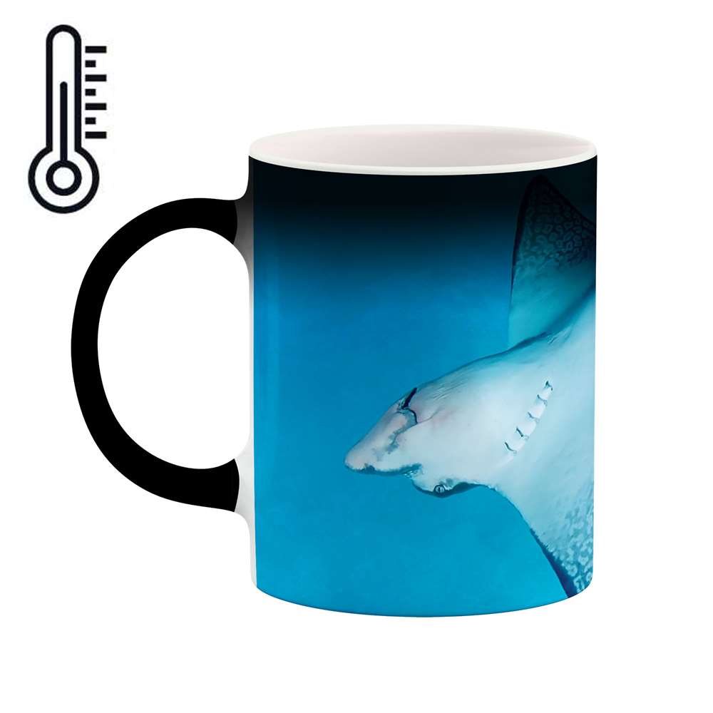 ماگ حرارتی طرح سفره ماهی  مدل mgh03483