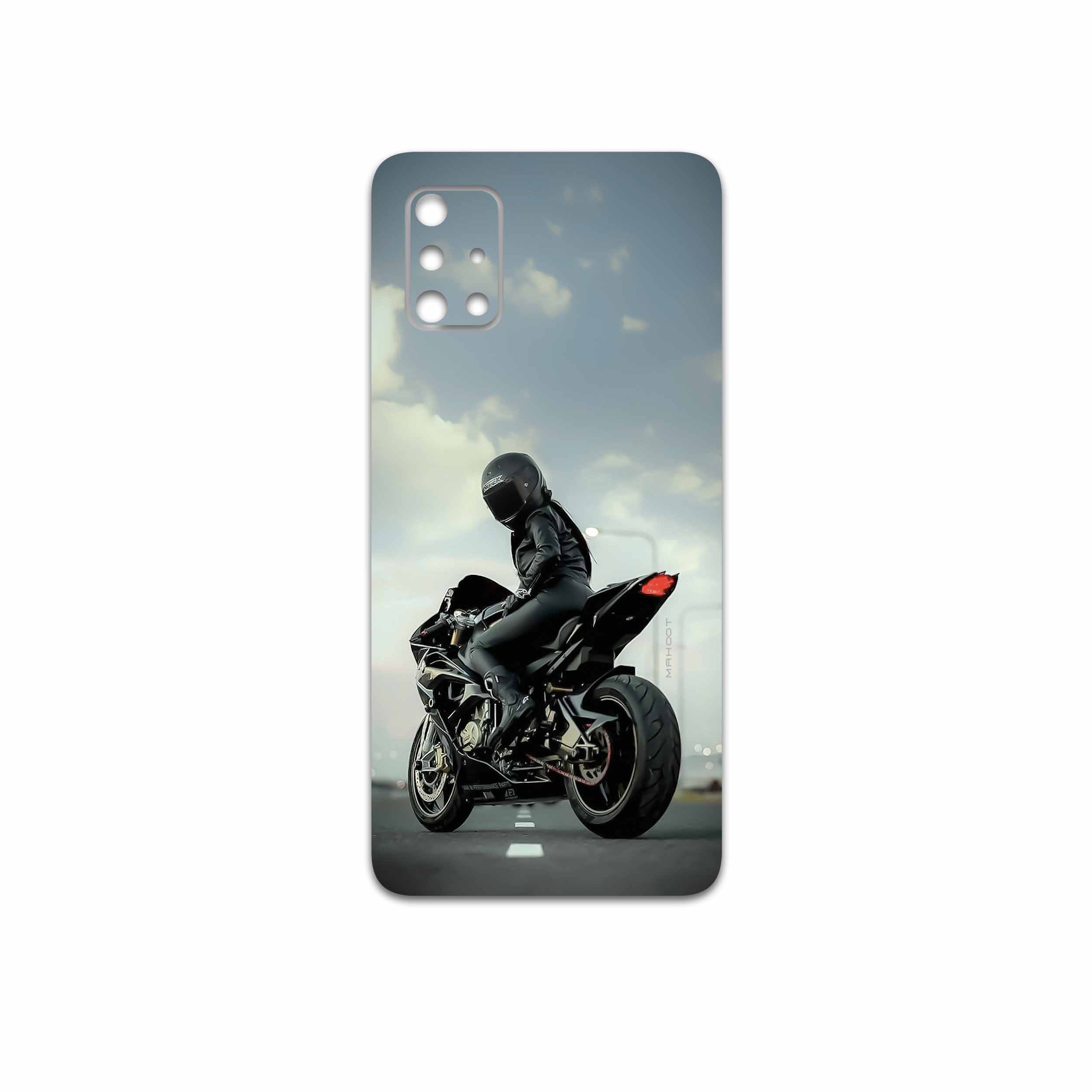 برچسب پوششی ماهوت مدل Motorcycling مناسب برای گوشی موبایل سامسونگ Galaxy A71 5G
