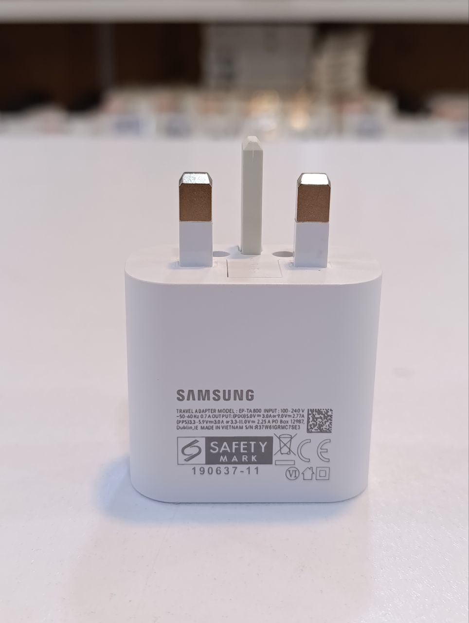 آداپتور شارژر 25 وات سامسونگ Samsung 25W 3 Pin Original