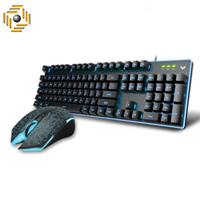 کیبورد و ماوس گیمینگ رپو مدل rapoo v100s