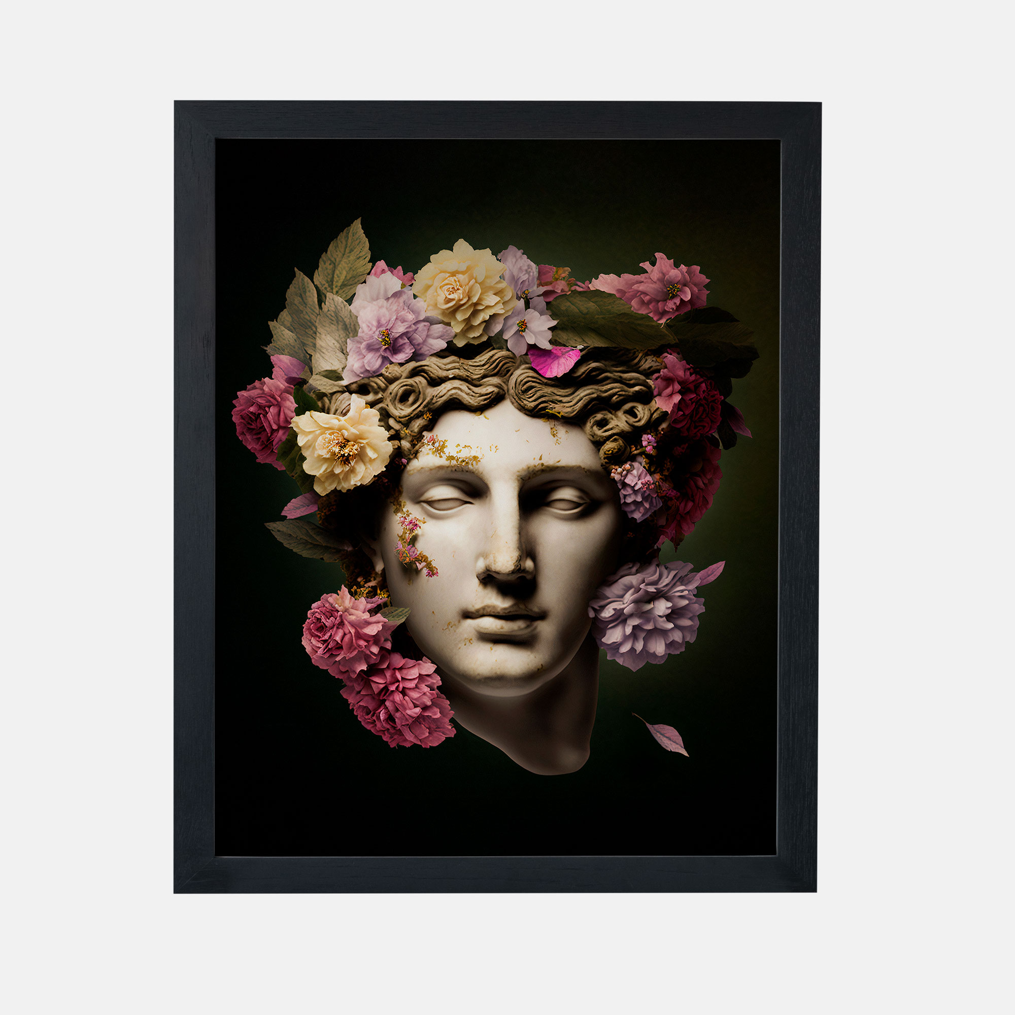 تابلو مدل دکوراتیو سبک مدرن طرح مجسمه کد 1003