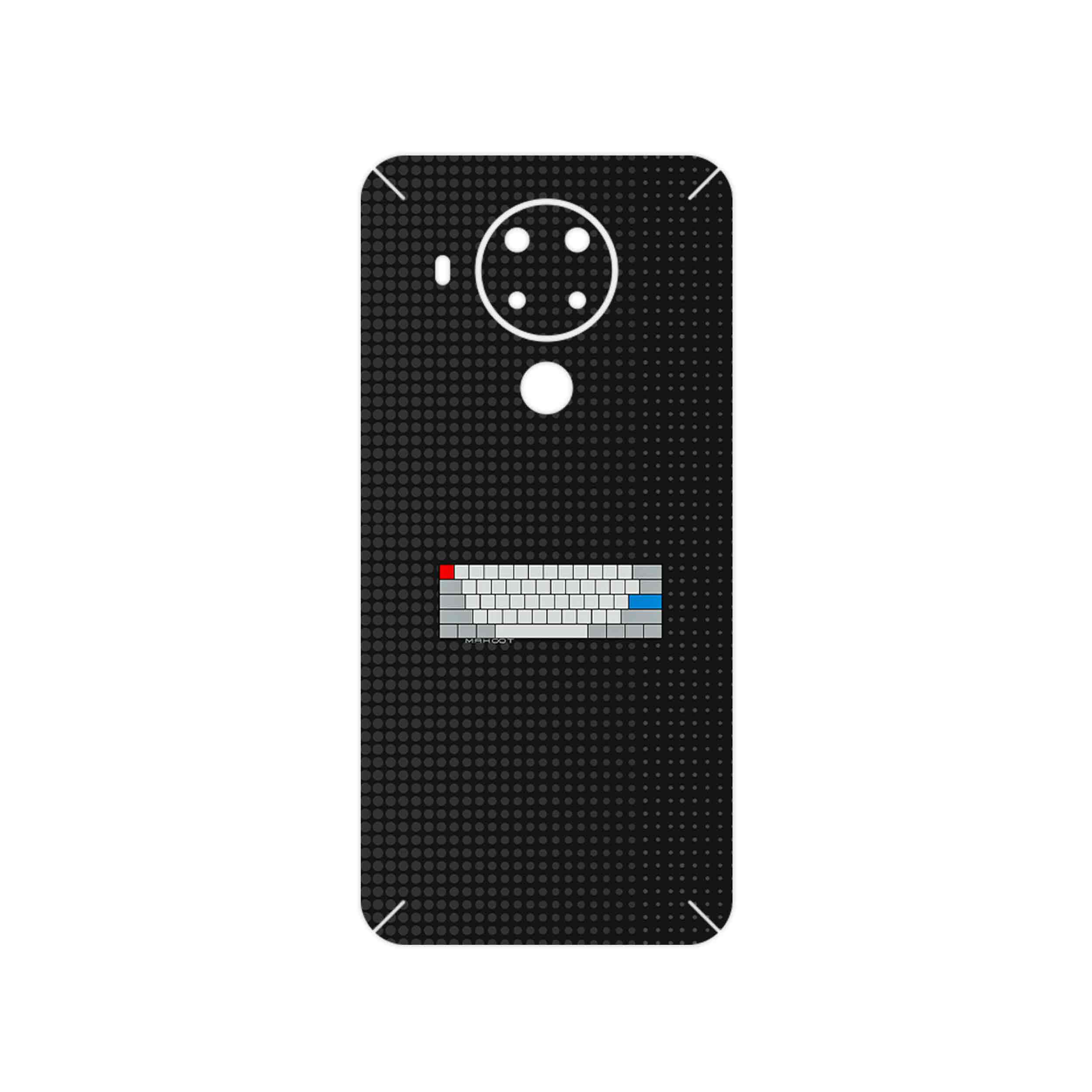 برچسب پوششی ماهوت مدل Minimal Keyboard Icon مناسب برای گوشی موبایل نوکیا 5.4